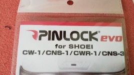 SHOEI PINLOCK EVO CW-1 (XR 1100) / CWR-1 (NXR) / CNS-1 (GT AIR, NEOTEC