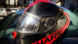 Casca moto Shark Marime S cu ochelari de soare