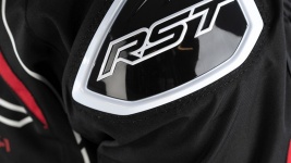 Geaca Moto cu protecţii RST S-1 negru-rosu NOU